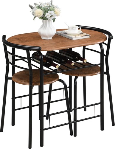 Space saver round dining table - dining,