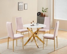 Dining Table Set White