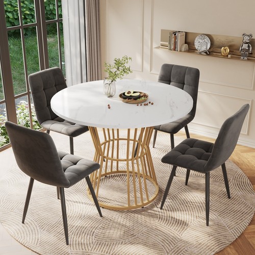 Round dining table chairs - round,