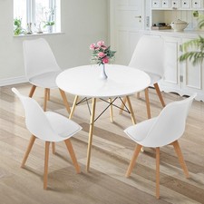 80CM Round Dining Table and