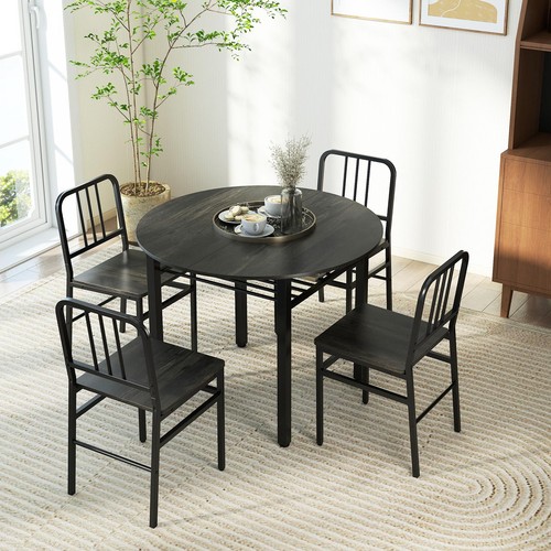 Dining set with - with, round
