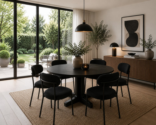 Modern stylish round dining - stylish,