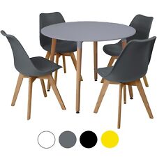 Circular Dining Table Set Four